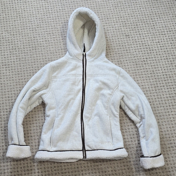 The North Face Jackets & Blazers - TNF sherpa lined hooded jacket